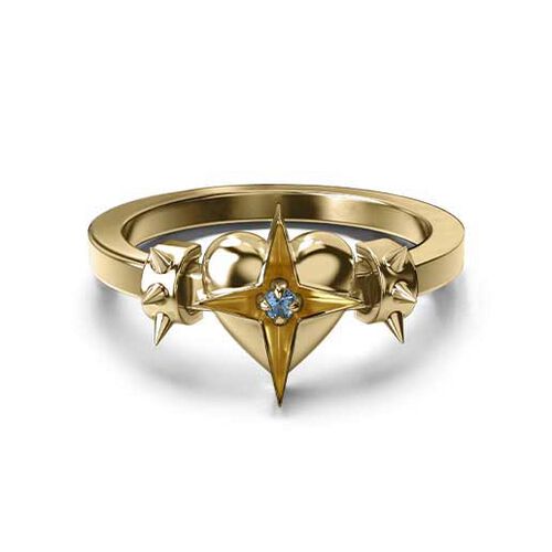 Stolen Girlfriends Club Celestial Heart Ring